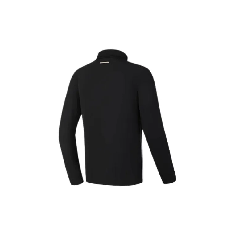 FILA Golf Series SS25 Polo Shirt Men's Pitch Black-1