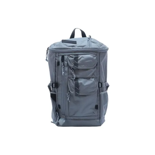 JanSport Polyester Backpack Large Size Unisex Light Gray