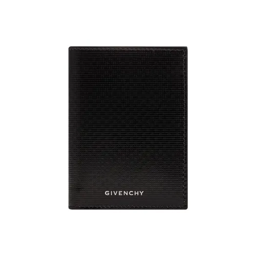 GIVENCHY Leather Wallet Men's Black