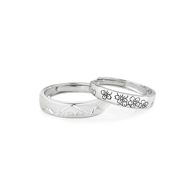 YINGNIXINDONG S999 Fine Silver Rings Unisex-0