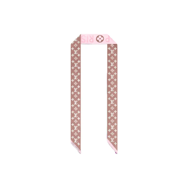 LOUIS VUITTON Silk Scarves Women's Pink-1