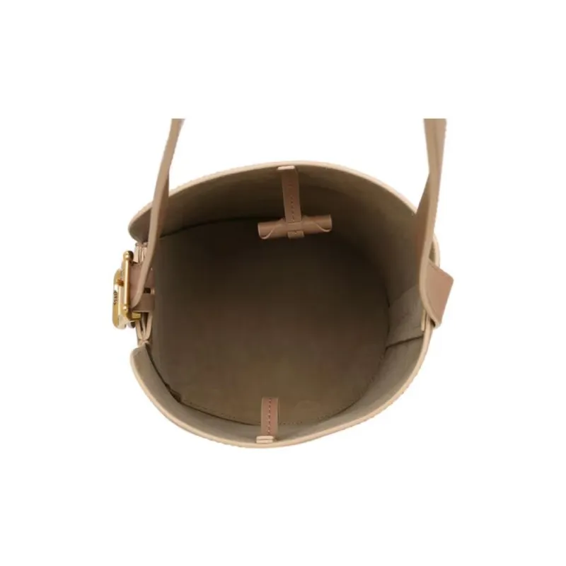 J&M Leather Handbag Mini Women's Brown-4