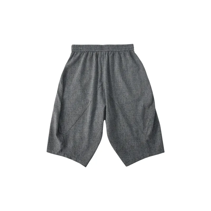 Pin Li Casual Shorts Men's Light Gray-1