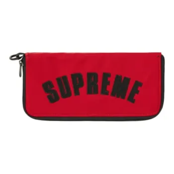 Supreme THE NORTH FACE Supreme SS19 Embroidery Makeup Bags Wallets Clutches Regular Unisex Red
