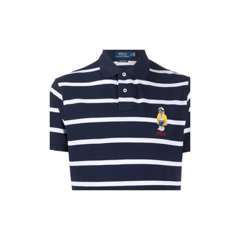 Polo Ralph Lauren Polo Shirts Men Blue-4