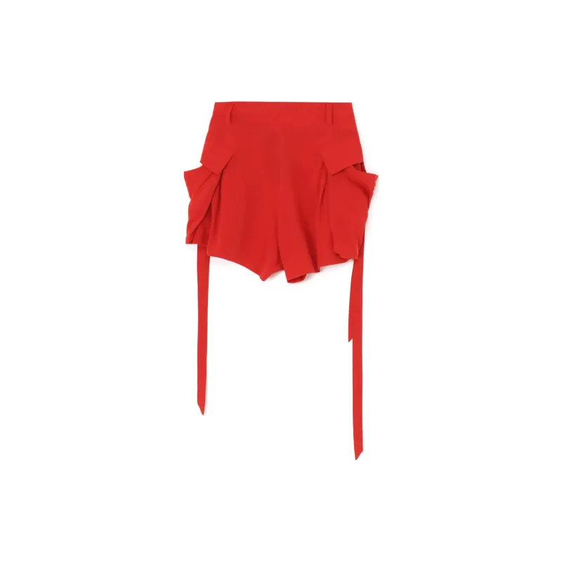 Yohji Yamamoto Casual Shorts Women's Red-1