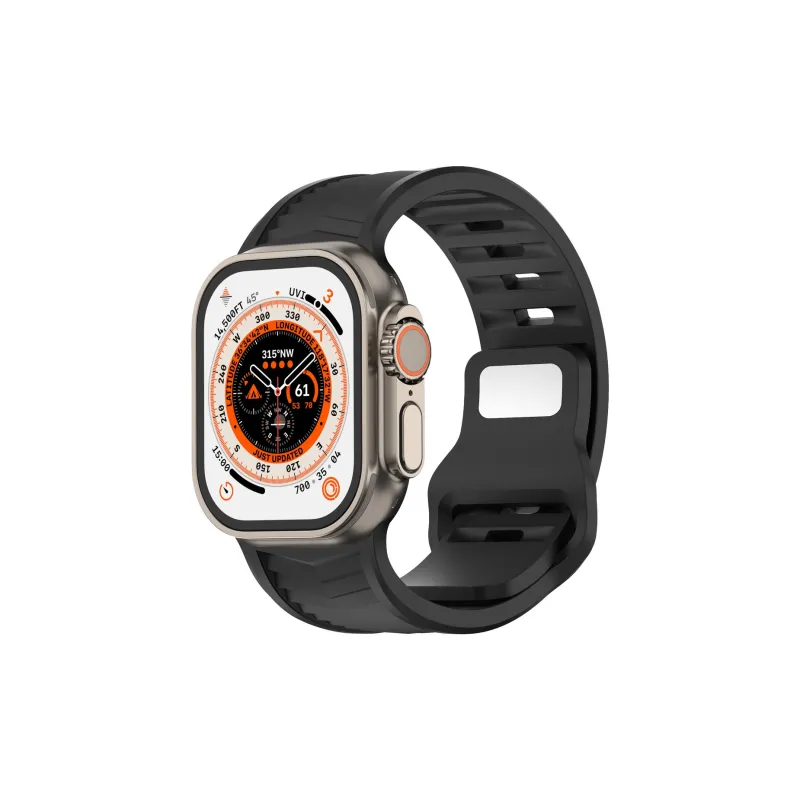 MSSM Watch Band Apple Compatibility 44mm Silicone Material-1