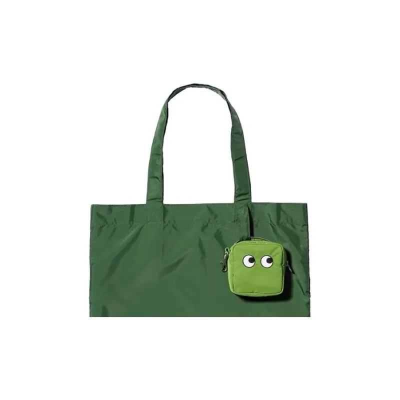 UNIQLO ANYA HINDMARCH Collaboration Recycled Polyester One Shoulder Handbag Regular Unisex Turquoise-3