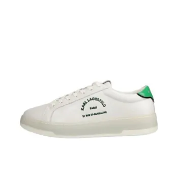KARL LAGERFELD Kourt III Low Top Skateboard Shoes Men's White