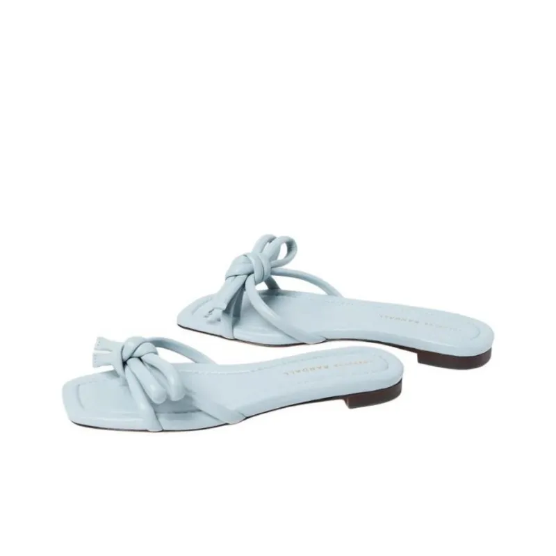 Loeffler Randall Slide Slippers Women's Blue-4