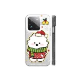Transparent White-Christmas Samoyed