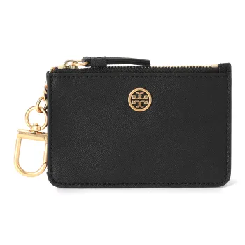 TORY BURCH Cow Leather Card Holder Women's Black