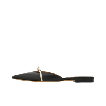 FERRAGAMO Wrap toe Slippers Women's Black