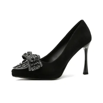 Lanza Slim Heel High Heels Women's Black