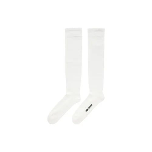 RICK OWENS/RO Knee-High Socks Men's 1 Pack White