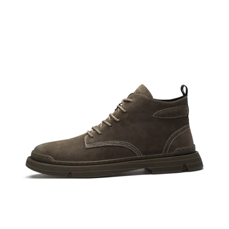 Qiandongmeili Ankle Boots Men's-10