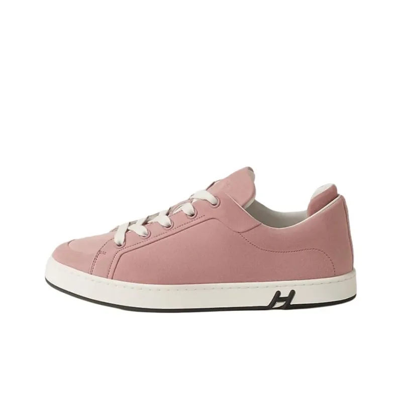 HERMES Low Top Skateboard Shoes Women's Pink-0