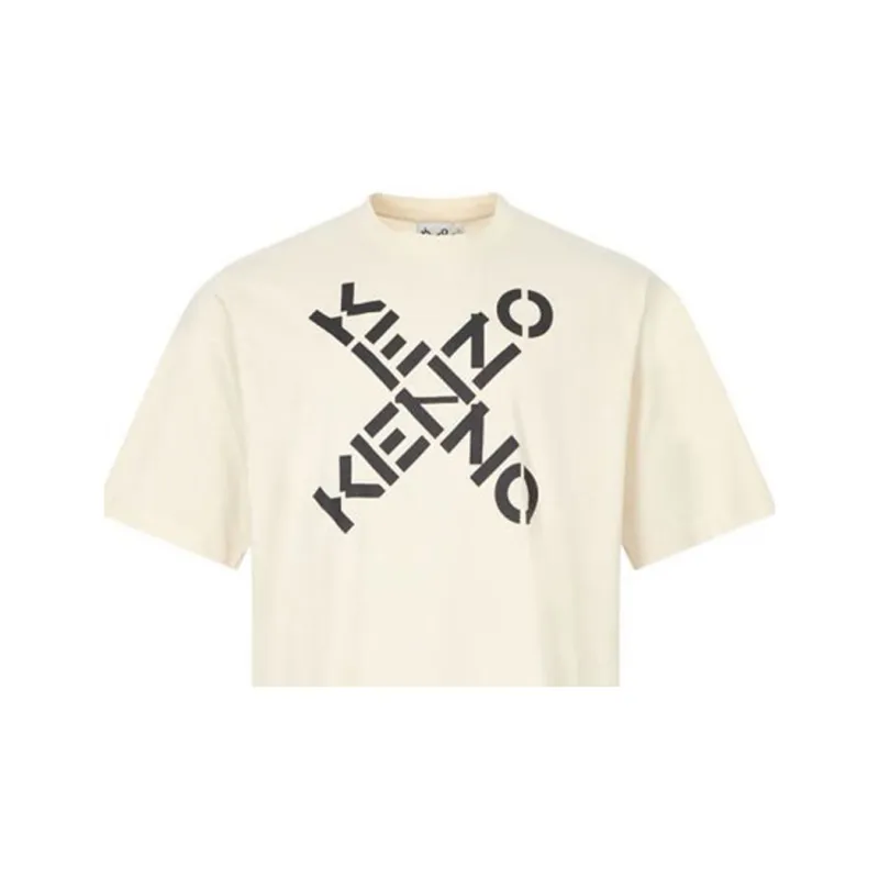 KENZO T Shirts Men Beige-4