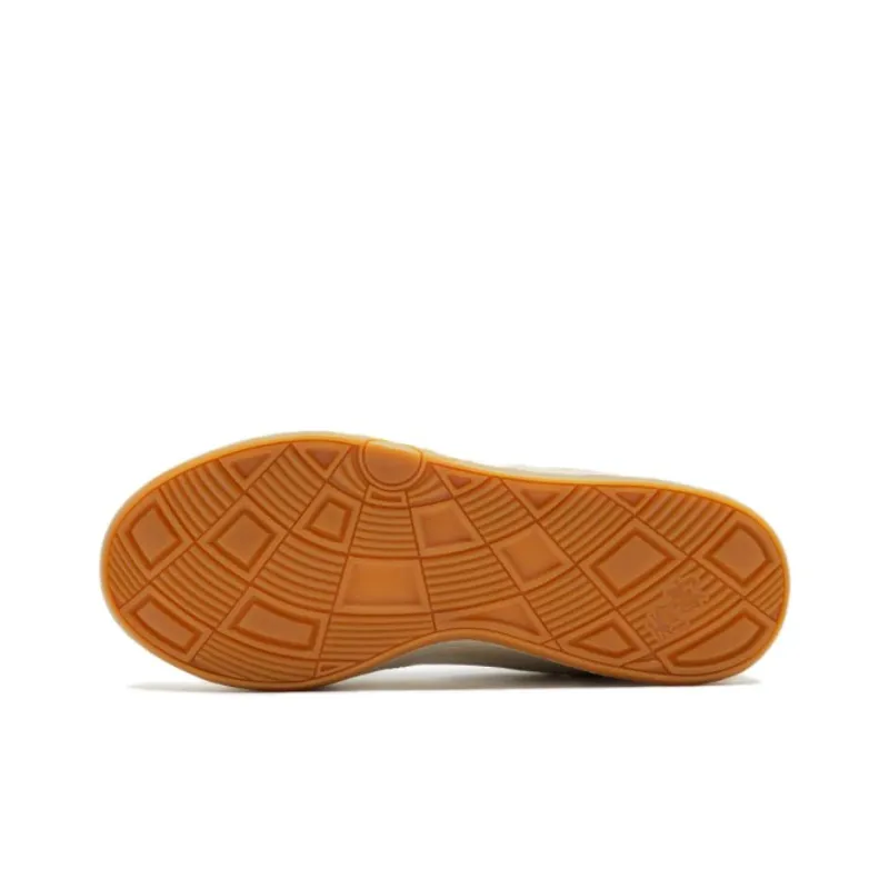 QIAODAN Egg Shoes Cushioned Wear Resistant Lightweight Low Top Skateboard Shoes Men's Raw Denim Milk Tea Beige-4