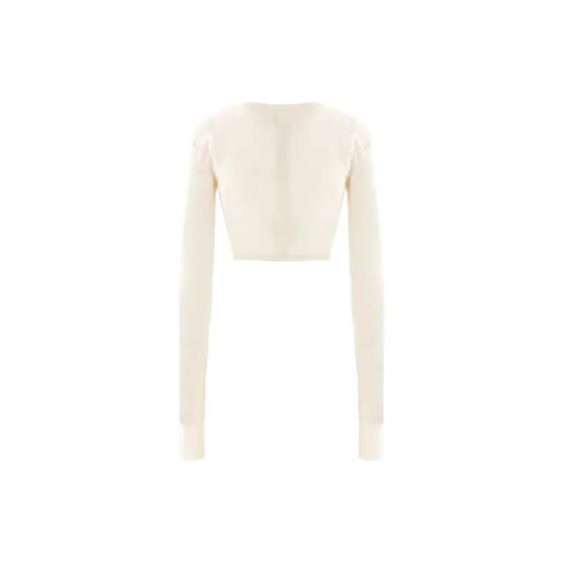 RICK OWENS Tied Cardigan-1