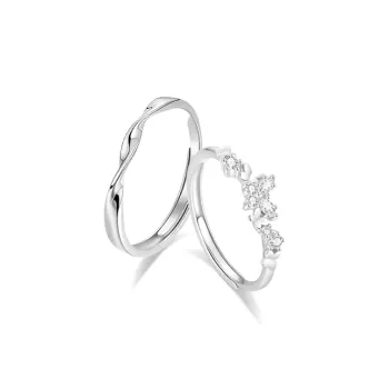 LUCA 999 Fine Silver Rings Unisex