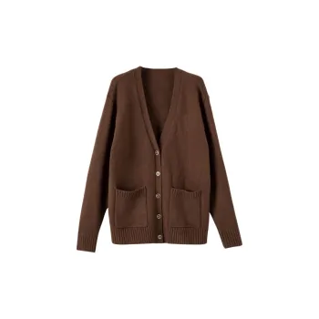Late White Knitwear Women's Coffee
