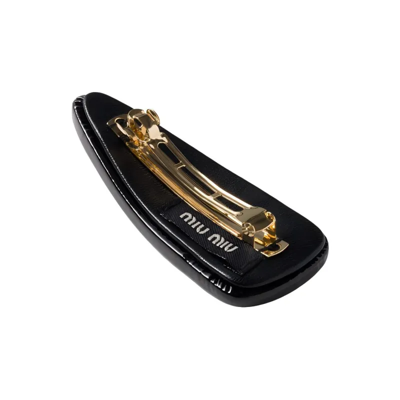 MIU MIU Hair Clips Women's Black-2