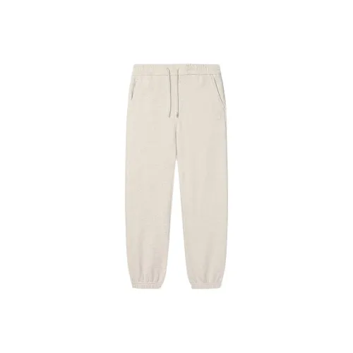 FILA FILA MILANO Italian Luxury Sports Collection Casual Pants Men's Light Khaki Heather Gray