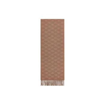 CELINE Scarf In Monogram Cashmere