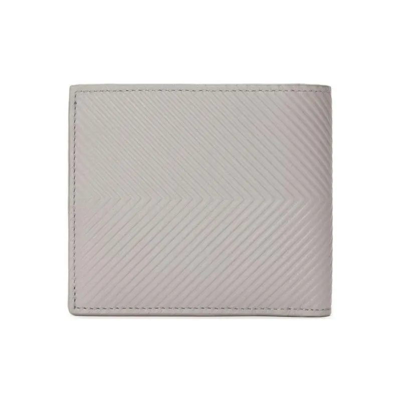 LOEWE Calfskin Wallet Men's Gray-3