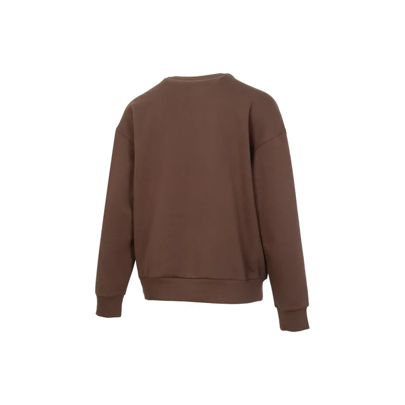 PUMA Sportstyle Collection Women's Basics Collection FW24 Sweatshirt Women's Coffee Brown-1