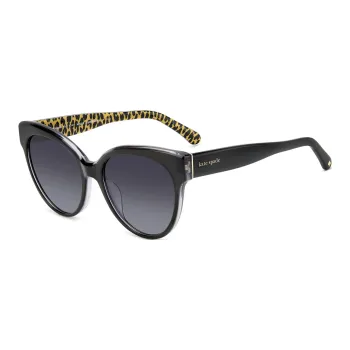 Kate Spade Acetate Round Sunglasses Women's Black