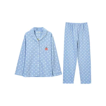 DAERLI Thickened Padded Pajama Set Women's