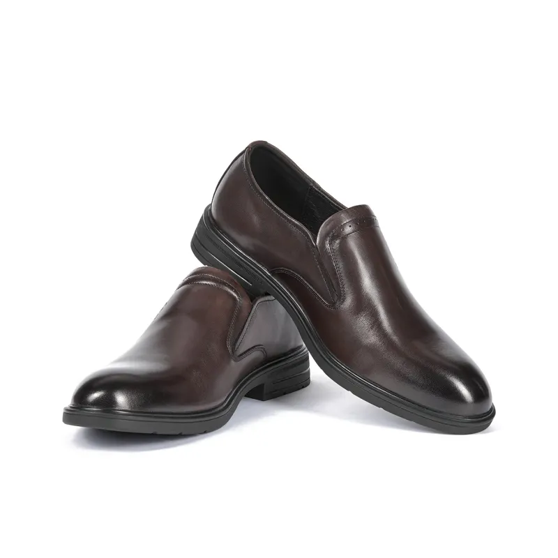 SEVEN Dress Shoes Men Low Top-5