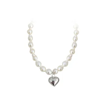 NATURALLYJOJO Freshwater Pearl Necklaces Women's White