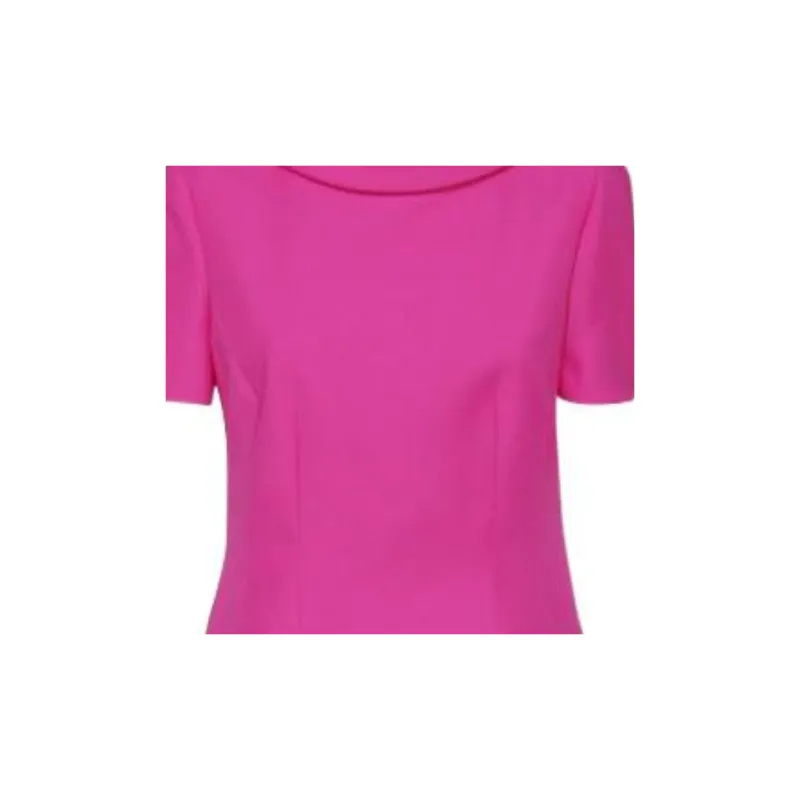 Valentino Short-Sleeved Dresses Women's Rose Red-4