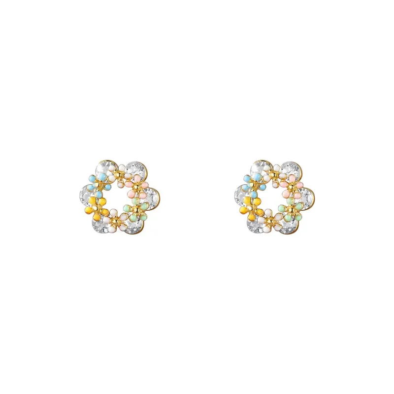 MONI JEWELLERY S999 Fine Silver Stud Earrings Women's-0