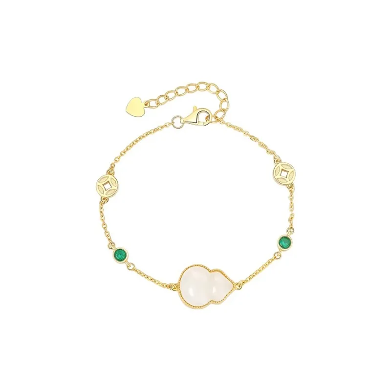 MIAOYINGE Hetian Jade Bracelets White Jade Women's-0