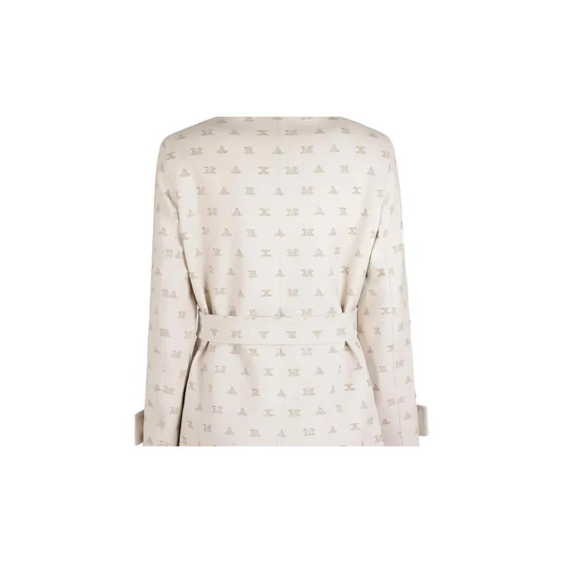 MaxMara Coats Women's Ecru-4