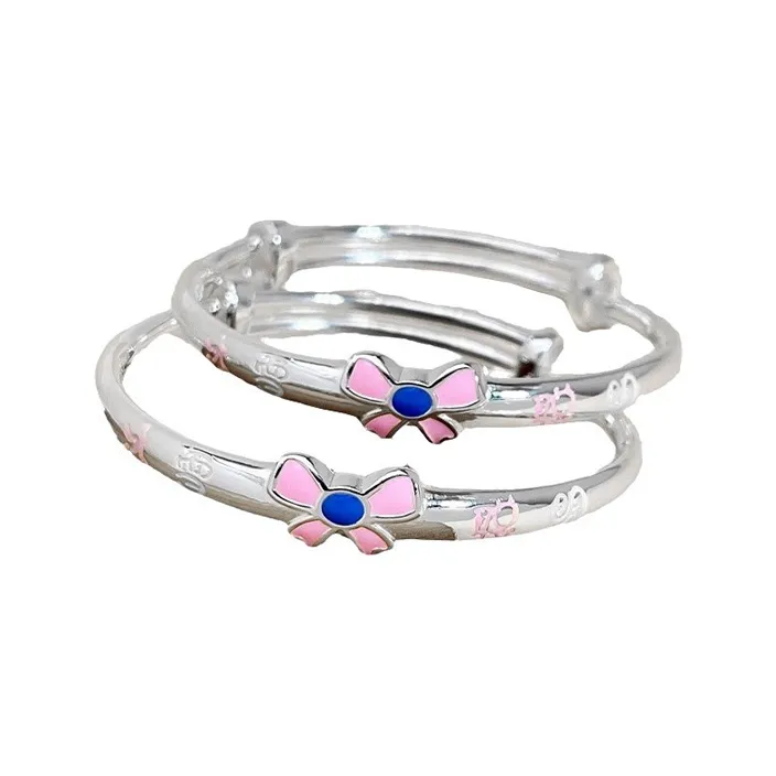 Yab S999 Fine Silver Bangles Kids'-2