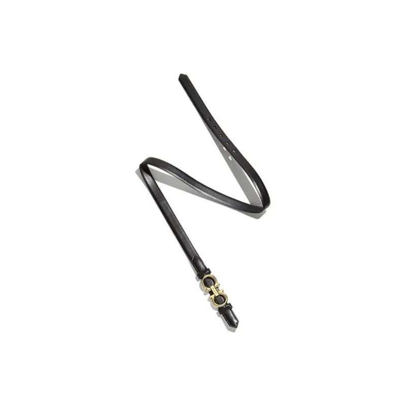 Ferragamo Gancini buckle Leather Belt-1