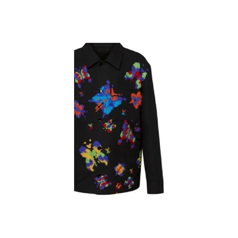 LOUIS VUITTON Shirt Men's Black-3