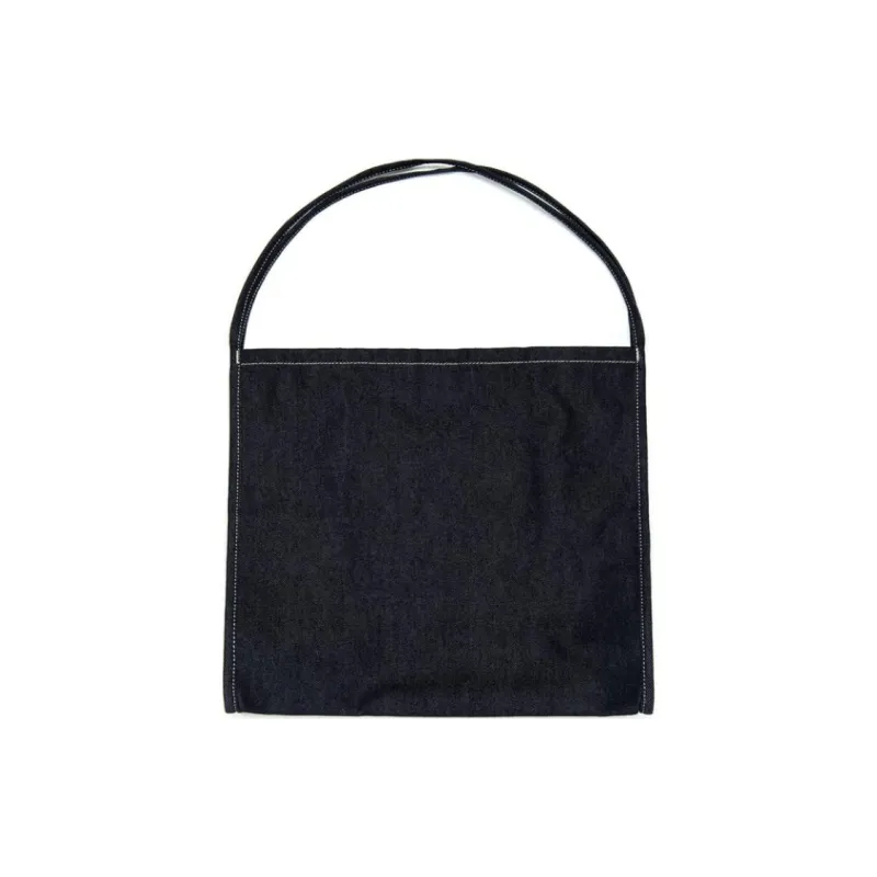 Lee Cotton Tote Bag, Shopping Bag, Shoulder Bag Regular Women's Indigo Dark Color-1