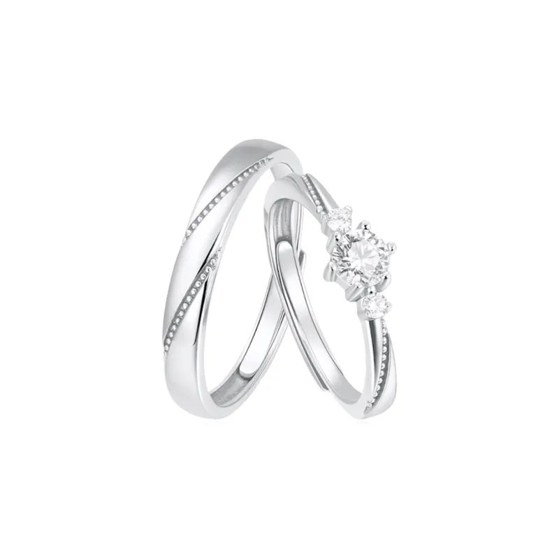 BTOE 925 Sterling Silver Rings Unisex-0