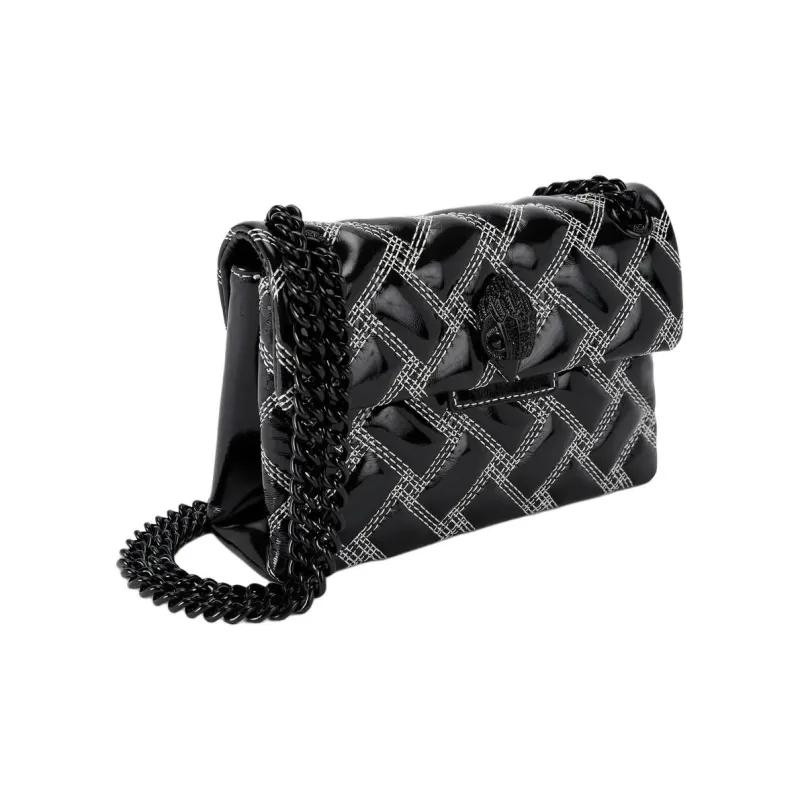 Kurt Geiger London Kensington Leather Shoulder Bag Mini Women's Black-1