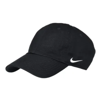 Nike Organic Cotton Baseball Caps Unisex Black