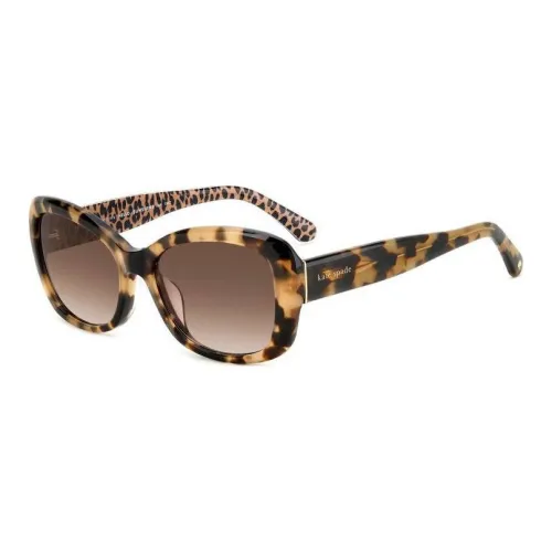 Kate Spade Acetate Rectangular Sunglasses Women's Brown