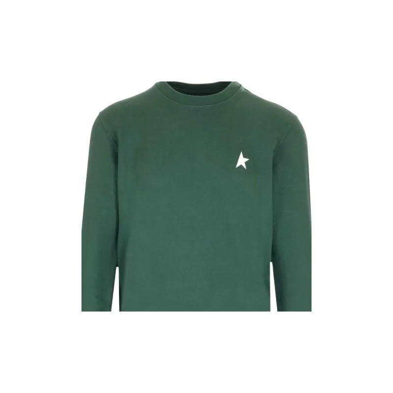 Golden Goose Sweatshirts Men Green-4