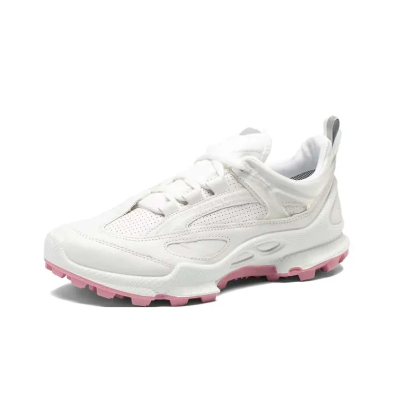 Ecco Biom C Trail Slip-Resistant Low-Top Hiking/Trekking Shoes Women's White-1