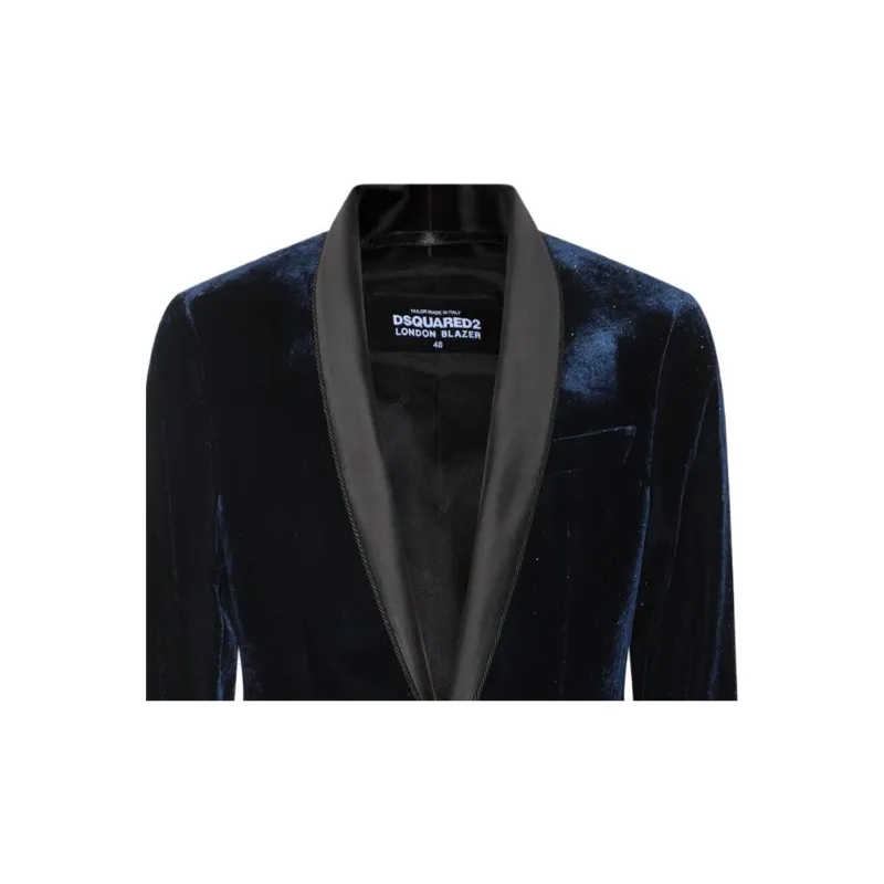 DSQUARED 2 Single Breasted Velvet Tuxedo-4